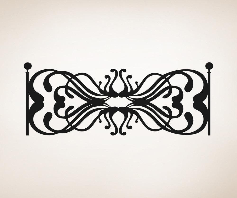 Headboard Design Vinyl Wall Decal Sticker. #OS_AA1160