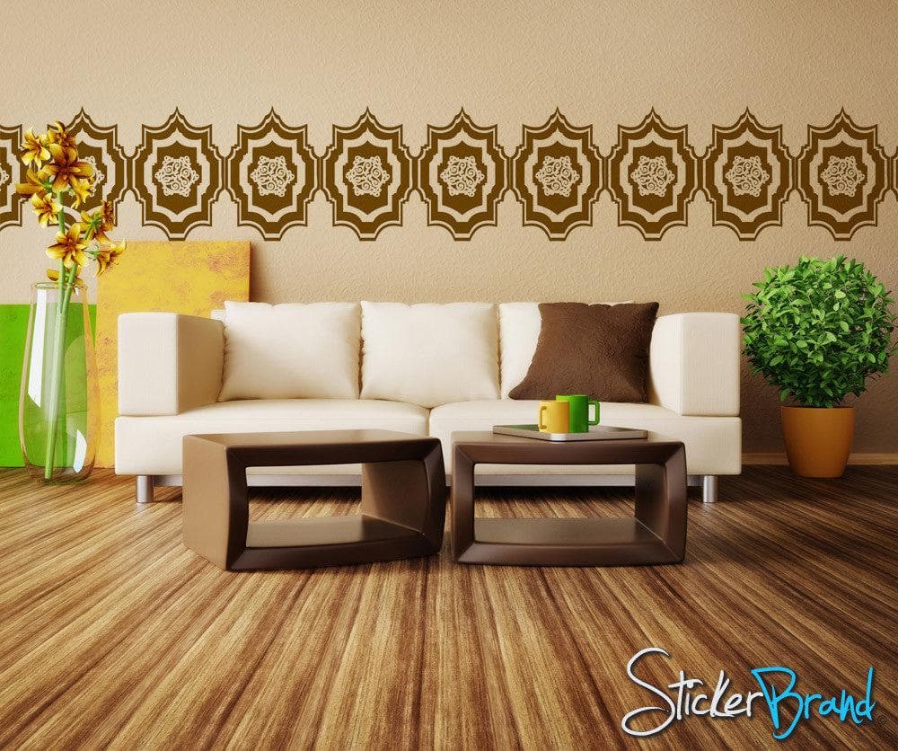 Vinyl Wall Decal Sticker Moroccan Pattern- #OS_AA117