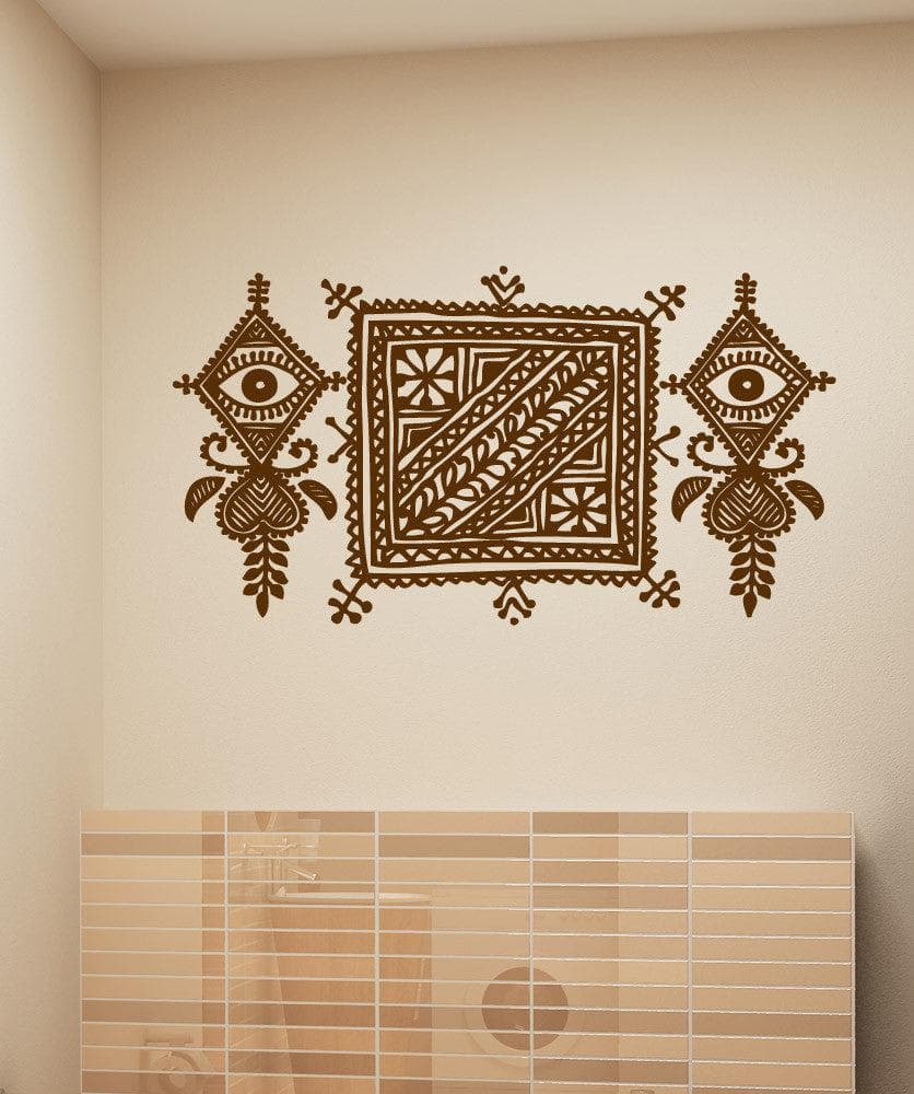 Vinyl Wall Decal Sticker Moroccan Theme Design #OS_AA118