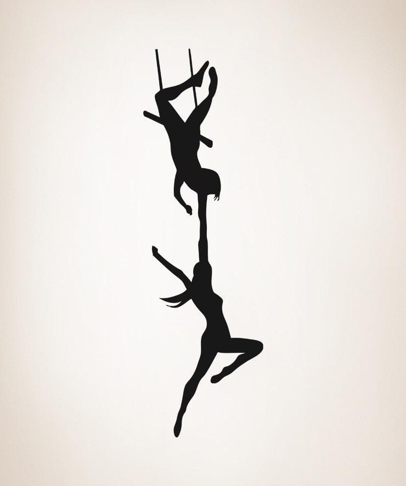Circus Trapeze Act Vinyl Wall Decal Sticker #OS_AA1190
