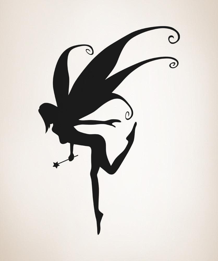Vinyl Wall Decal Sticker Pixie Fairy #OS_AA1203