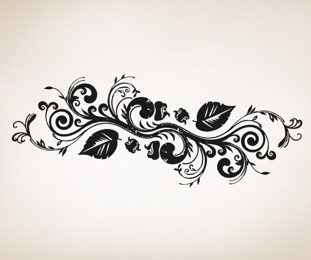 Vinyl Wall Decal Sticker Decorative Vine #OS_AA1208