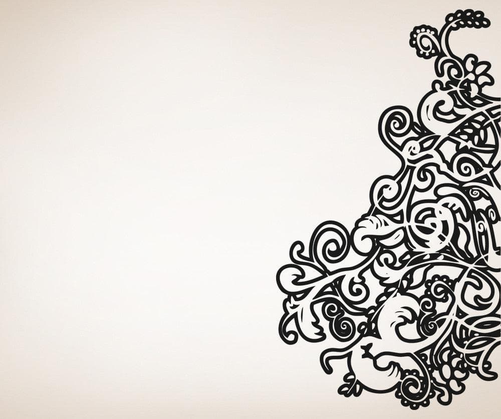 Vinyl Wall Decal Sticker Tangled Vines #OS_AA1222