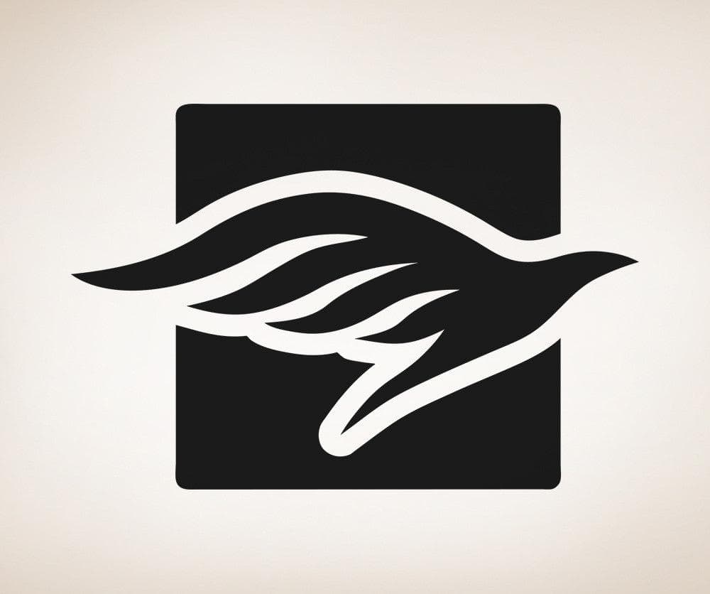 Vinyl Wall Decal Sticker Dove Square #OS_AA1292