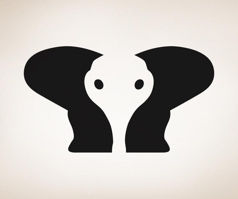 Vinyl Wall Decal Sticker Elephant Design #OS_AA1296