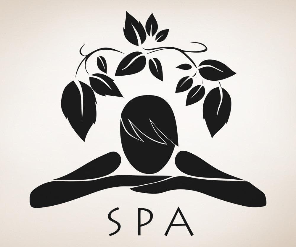 Spa Design Vinyl Wall Decal Sticker. #OS_AA1388