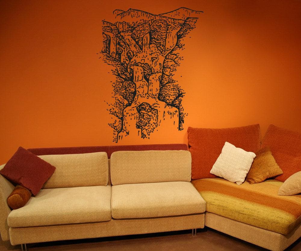 Vinyl Wall Decal Sticker Creek Waterfall #OS_AA1540