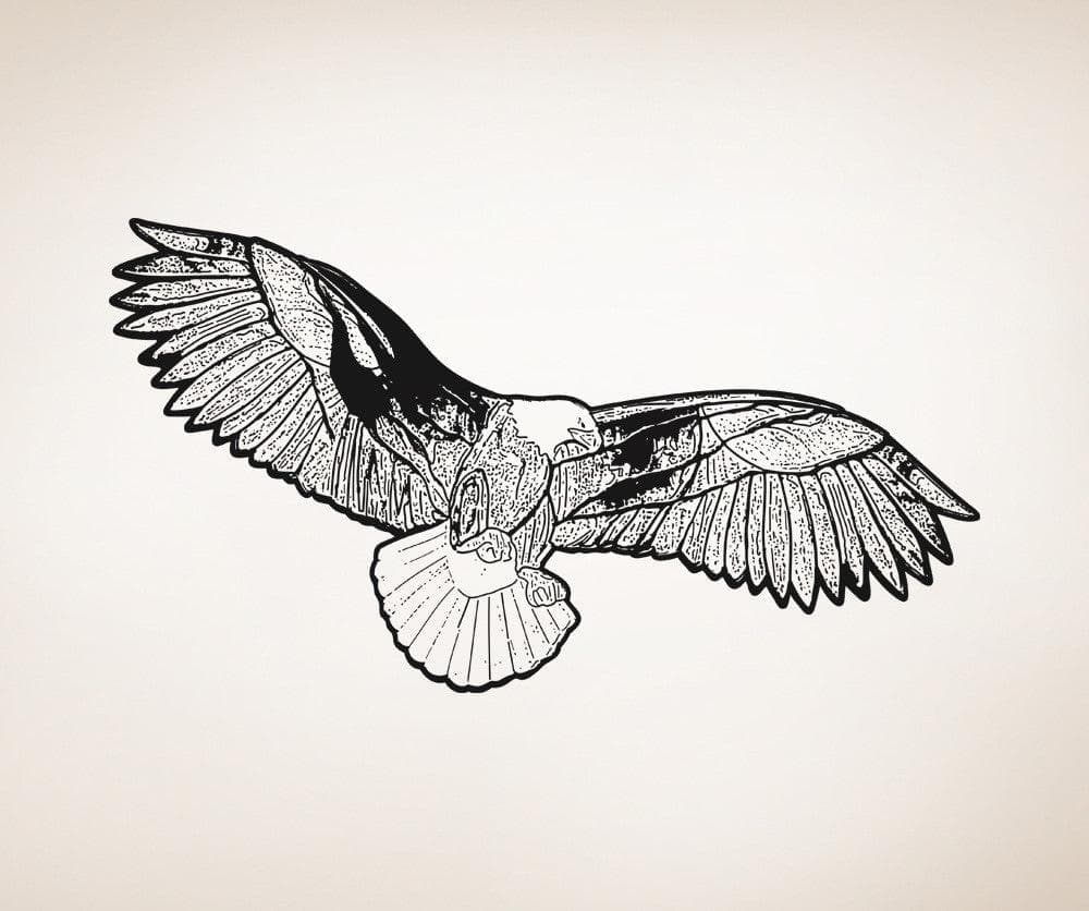 Vinyl Wall Decal Sticker Eagle Art #OS_AA1581