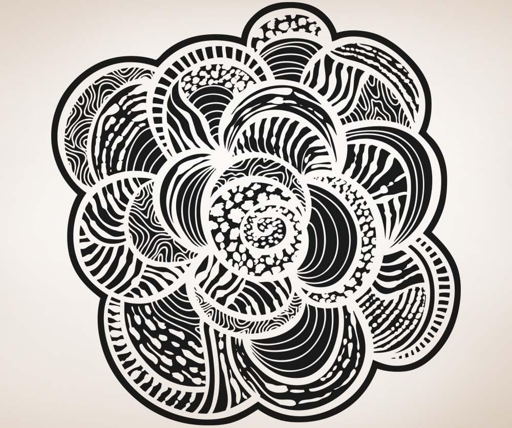 Vinyl Wall Decal Sticker Abstract Animal Print Design #OS_AA1692