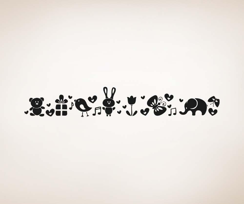 Vinyl Wall Decal Sticker Cute Nature Line #OS_AA1701