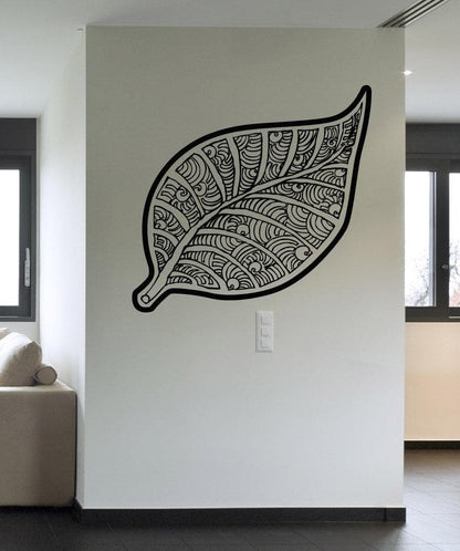Vinyl Wall Decal Sticker Leaf Art #OS_AA1722