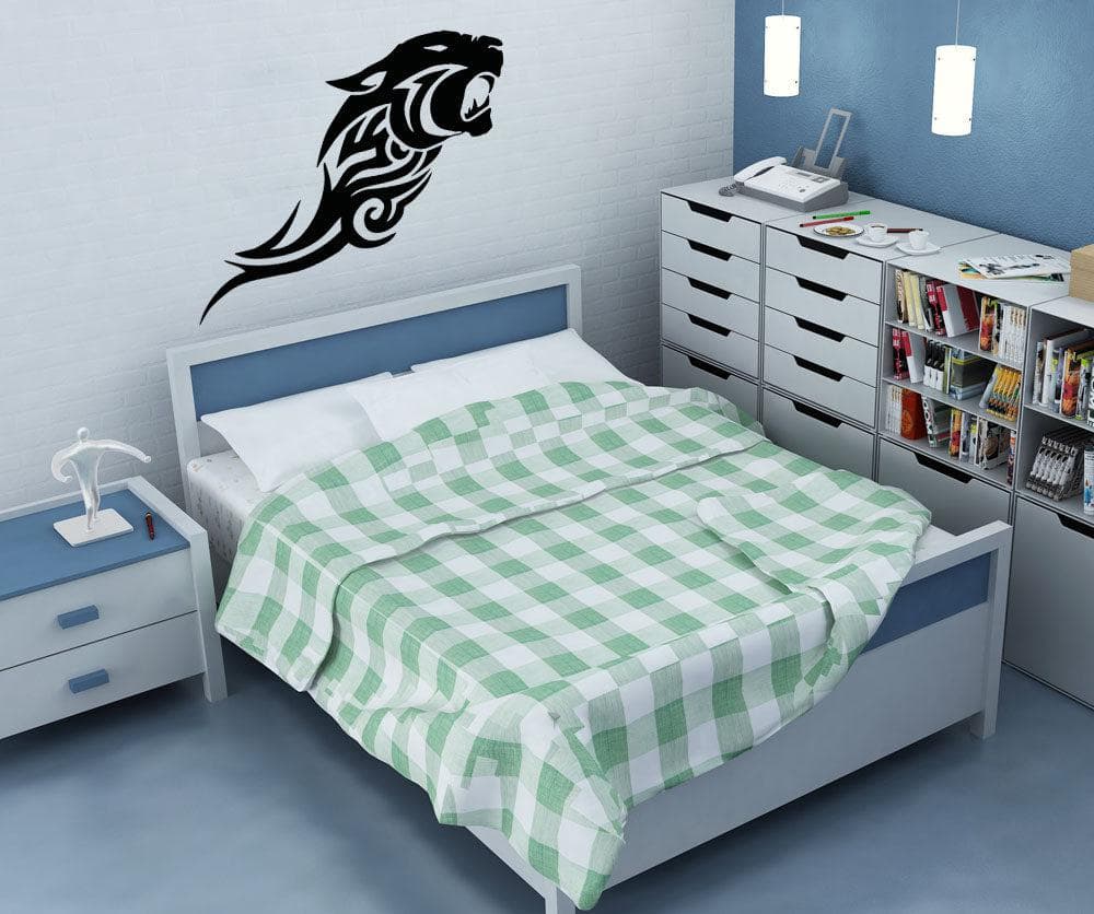 Vinyl Wall Decal Sticker Tribal Panther #OS_AA663