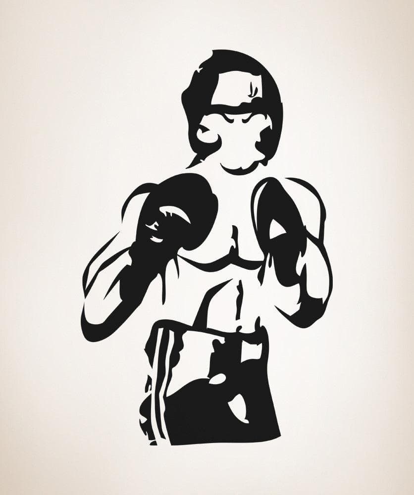 Vinyl Wall Decal Sticker Boxer #OS_AA683