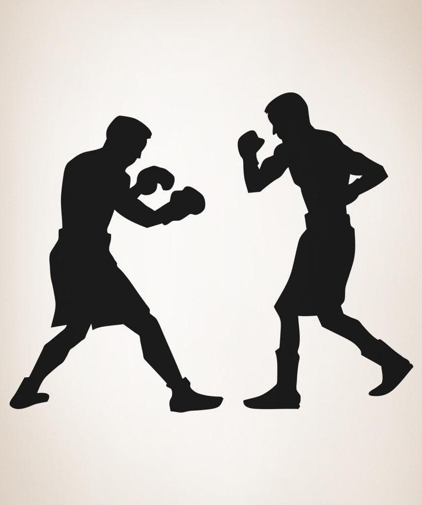 Boxing Match Wall Decal Sticker Gym Decor #OS_AA685