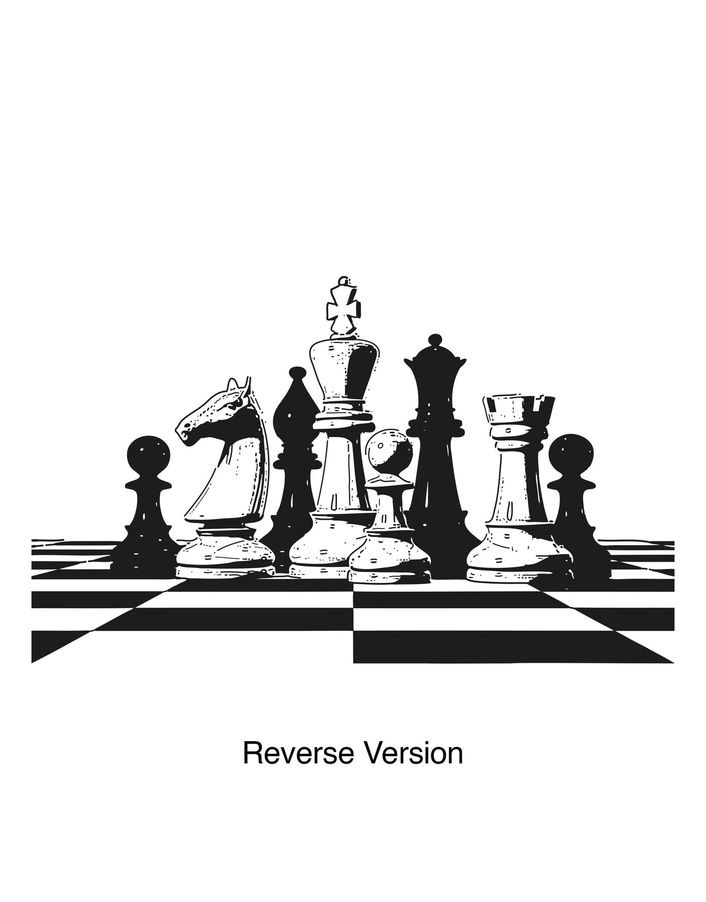 Chess Board Wall Decal Sticker. #OS_AA691