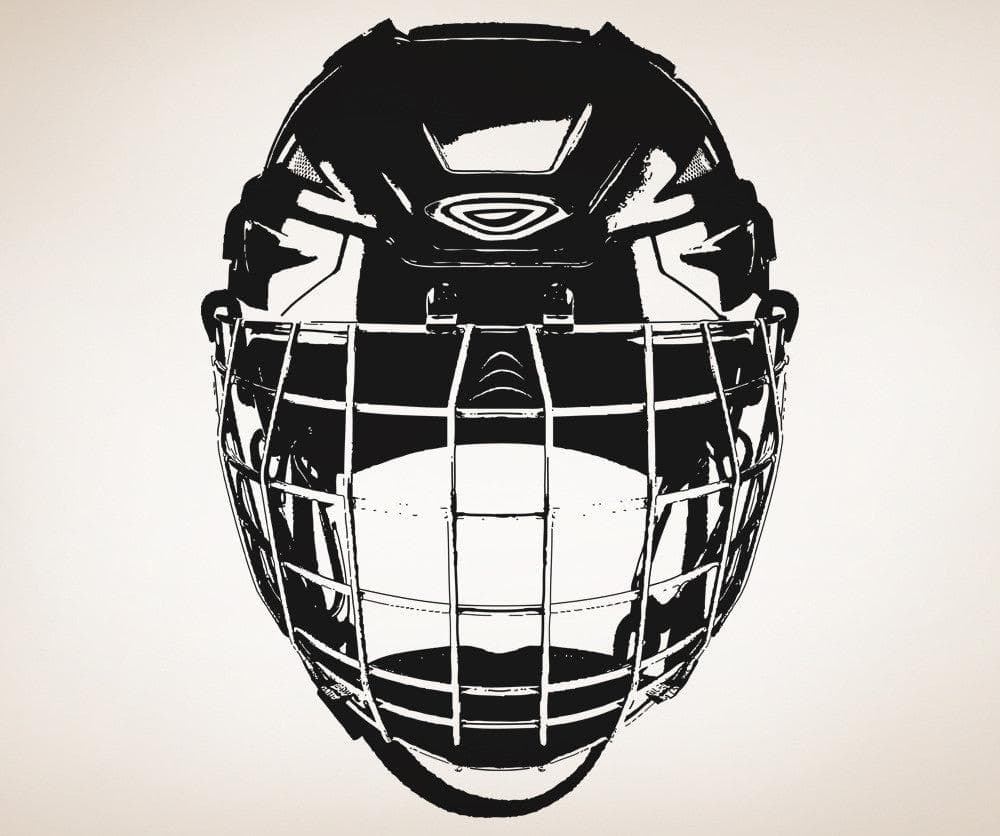 Vinyl Wall Decal Sticker Hockey Mask #OS_AA723