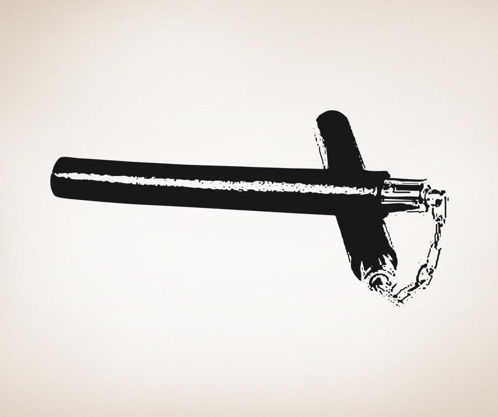 Vinyl Wall Decal Sticker Nunchucks #OS_AA730