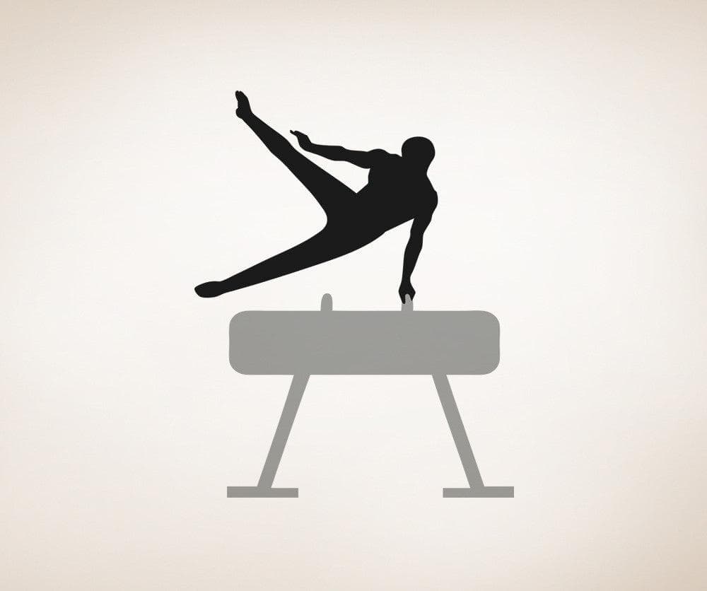Vinyl Wall Decal Sticker Pommel Horse #OS_AA731