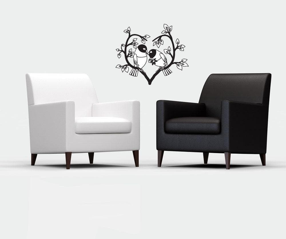 Vinyl Wall Decal Sticker Exotic Love Birds #OS_DC437