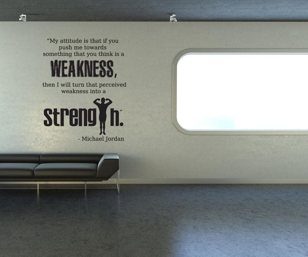 Michael Jordan Quote Vinyl Wall Decal Sticker. #OS_DC525
