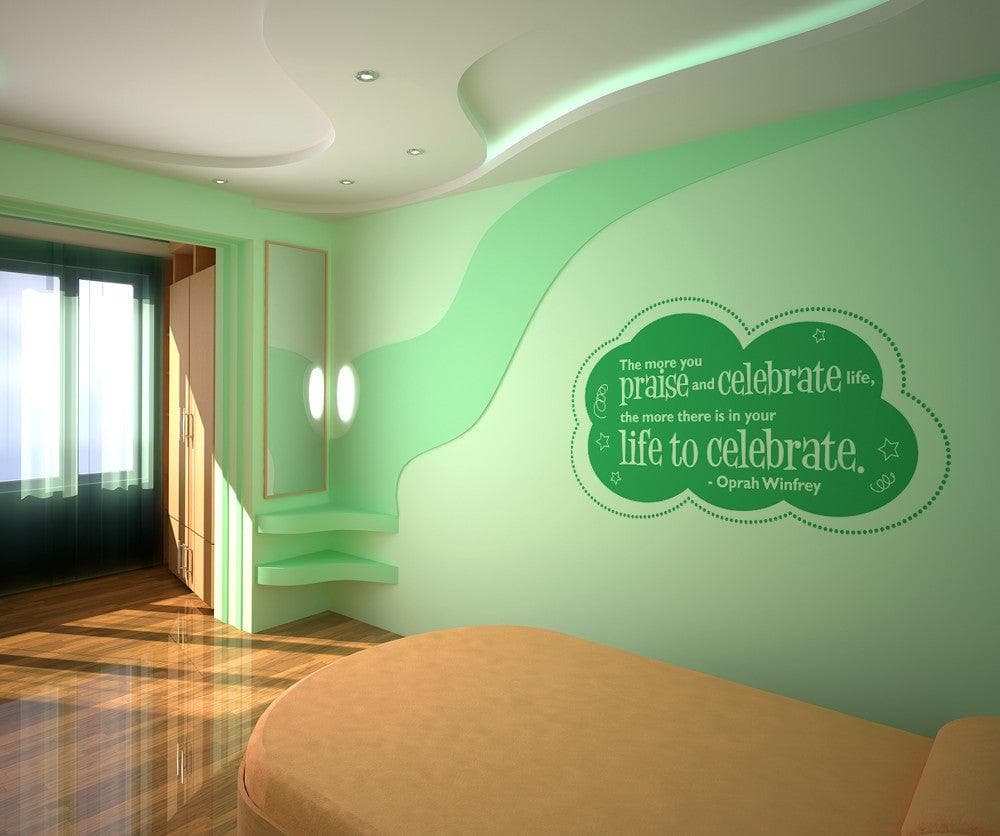 Vinyl Wall Decal Sticker Oprah Quote #OS_DC527