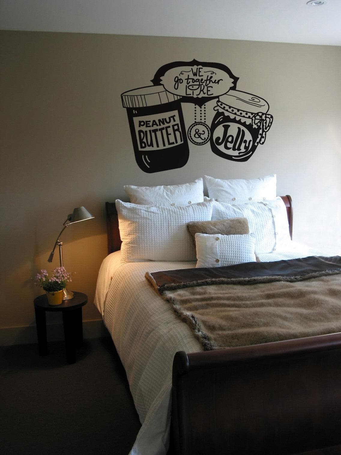 Vinyl Wall Decal Sticker Peanut Butter and Jelly #OS_DC583