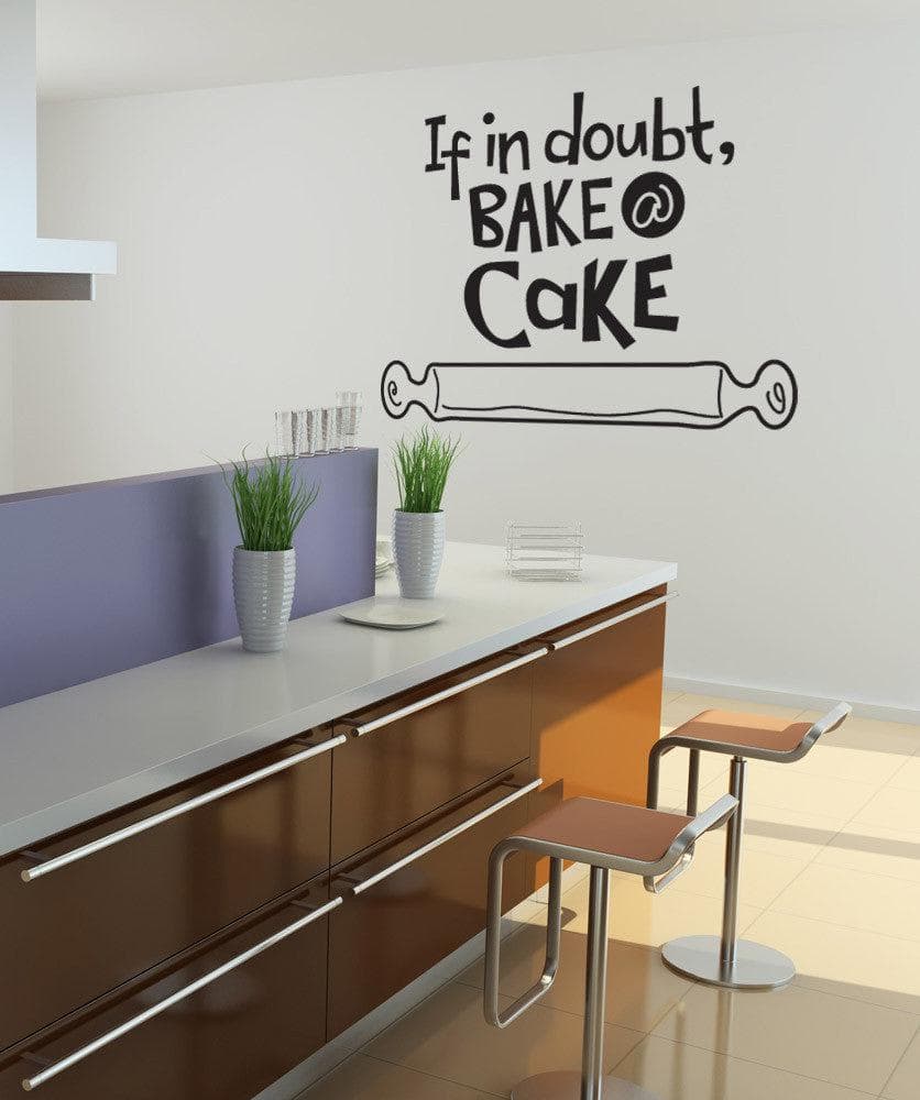 Vinyl Wall Decal Sticker Bake a Cake #OS_DC626