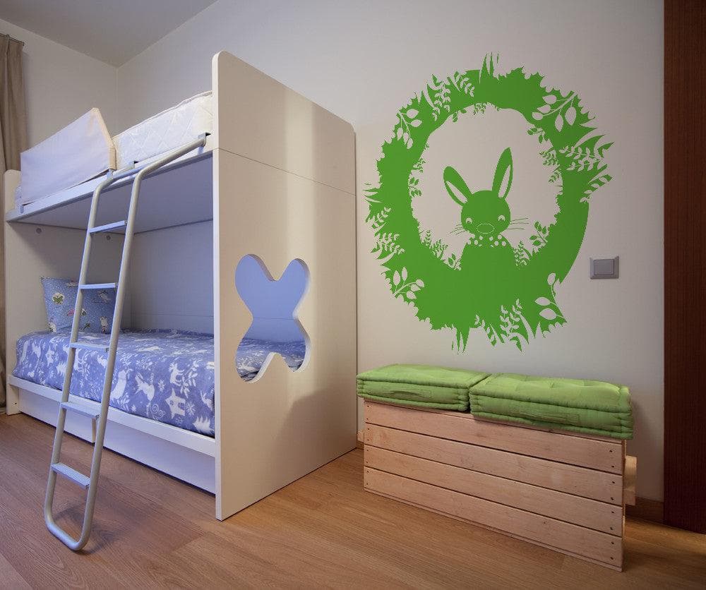 Vinyl Wall Decal Sticker Rabbit Hole #OS_DC631