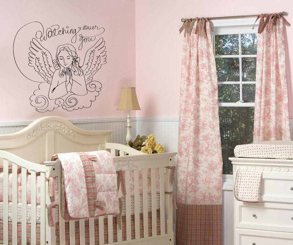 Vinyl Wall Decal Sticker Watching Over You #OS_DC644