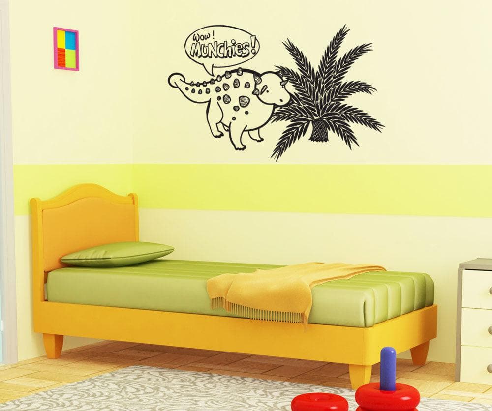 Vinyl Wall Decal Sticker Dinosaur Munchies #OS_DC688