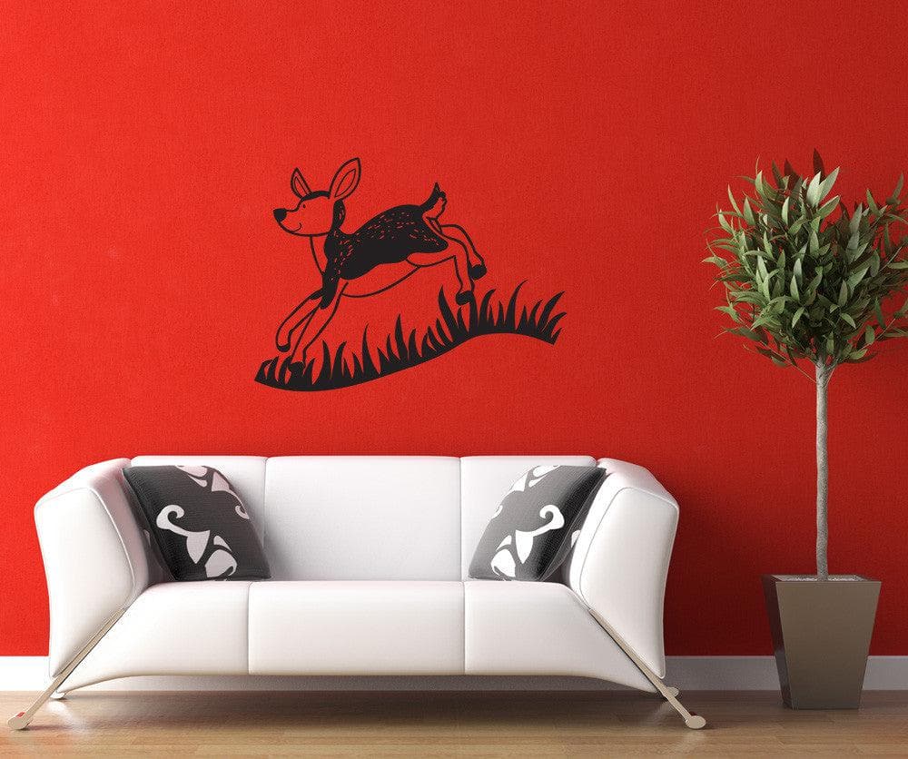Vinyl Wall Decal Sticker Little Deer #OS_DC695