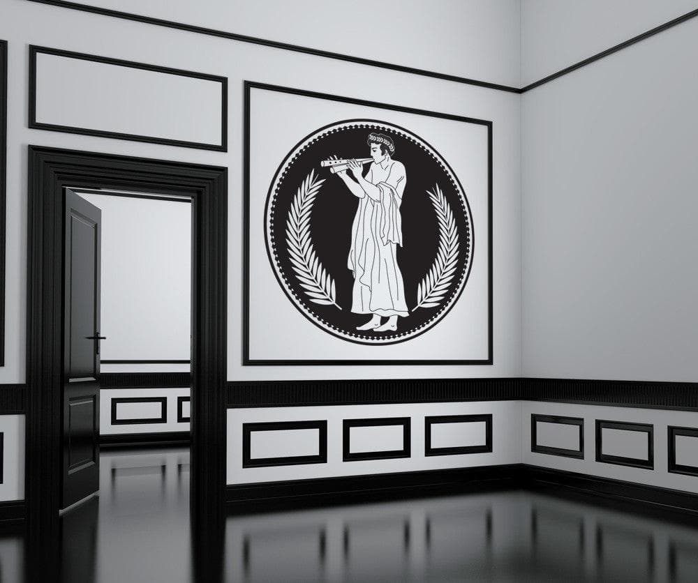 Vinyl Wall Decal Sticker Greek Flute Art #OS_DC704
