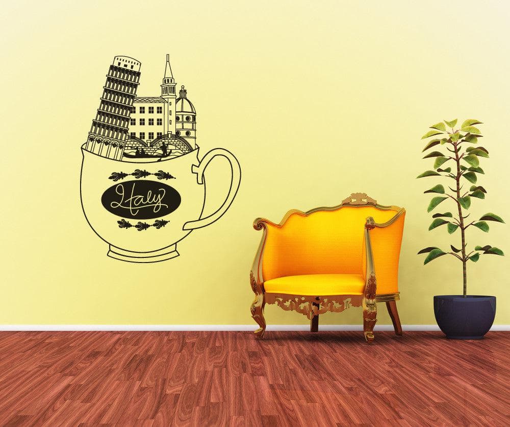 Vinyl Wall Decal Sticker Cup of Italy #OS_DC731