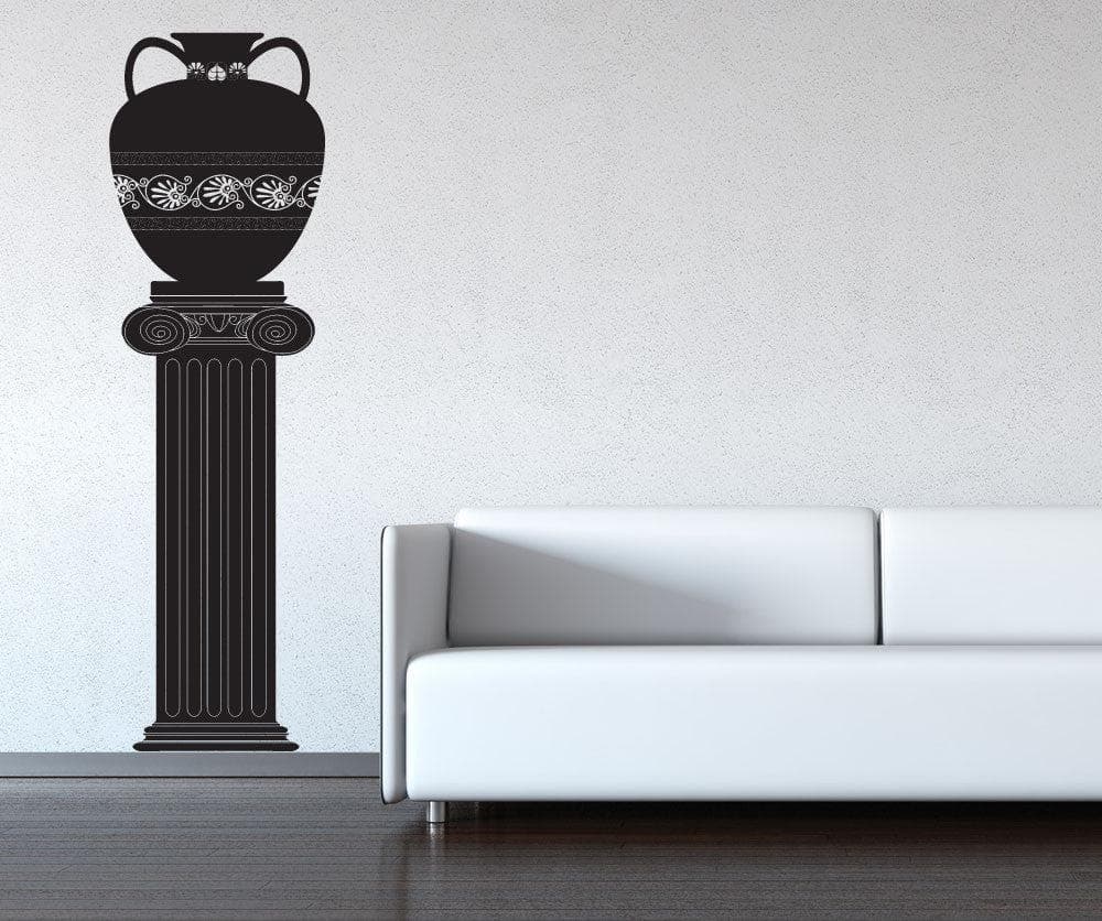Vinyl Wall Decal Sticker Greek Vase #OS_DC761
