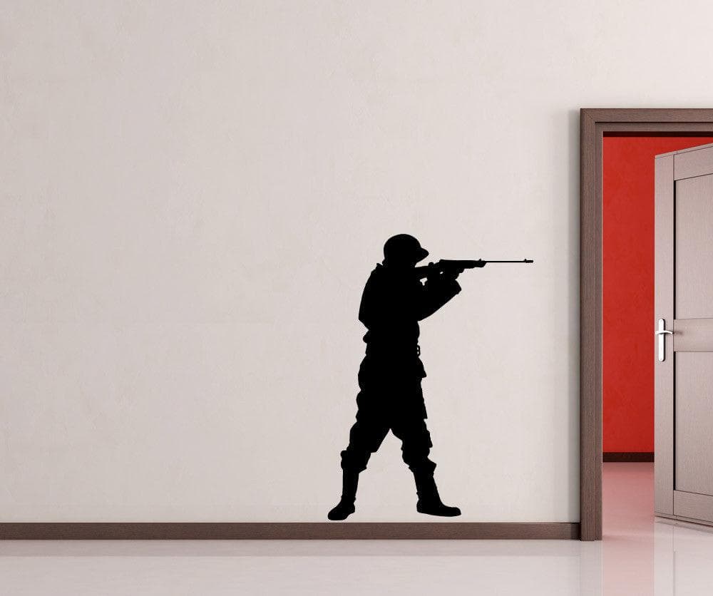 Vinyl Wall Decal Sticker Military Training #OS_MB1006