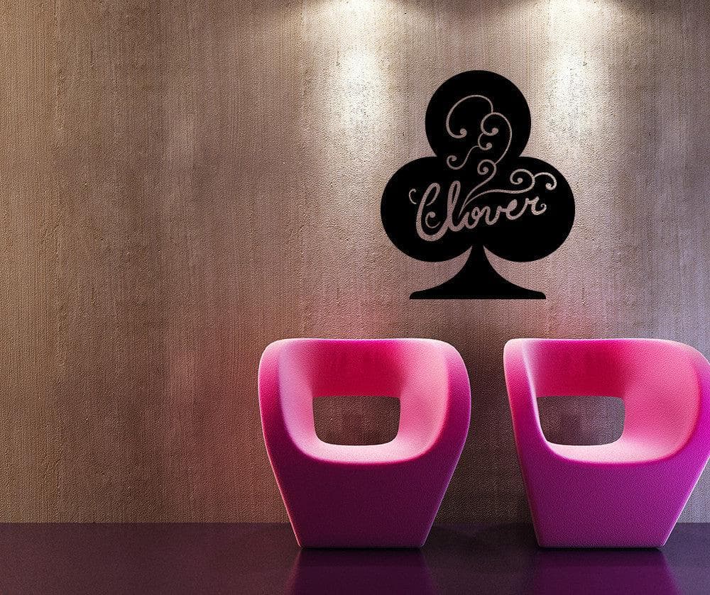 Vinyl Wall Decal Sticker Clover #OS_MB1190