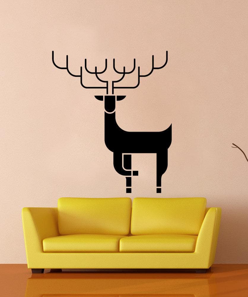Vinyl Wall Decal Sticker Deer Design #OS_MB1241