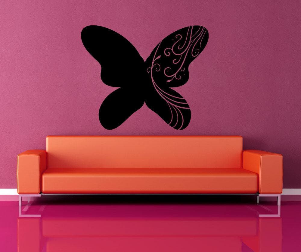 Vinyl Wall Decal Sticker Butterfly Art #OS_MB1261