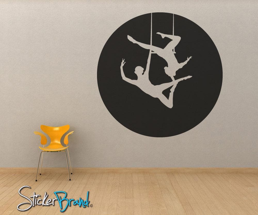 Vinyl Wall Decal Sticker Trapeze Twins Spotlight #OS_MB195