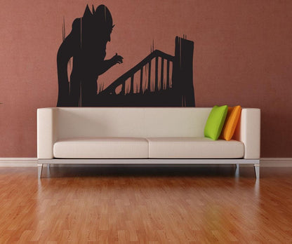Vampire Silhouette Vinyl Wall Decal Sticker. #OS_MB268