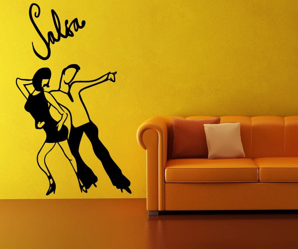 Vinyl Wall Decal Sticker Salsa #OS_MB571