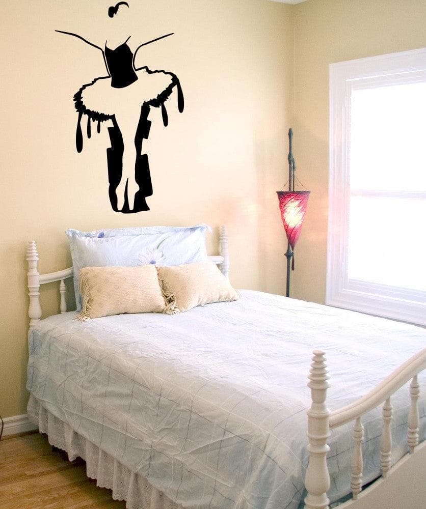 Vinyl Wall Decal Sticker Artistic Ballerina #OS_MB575