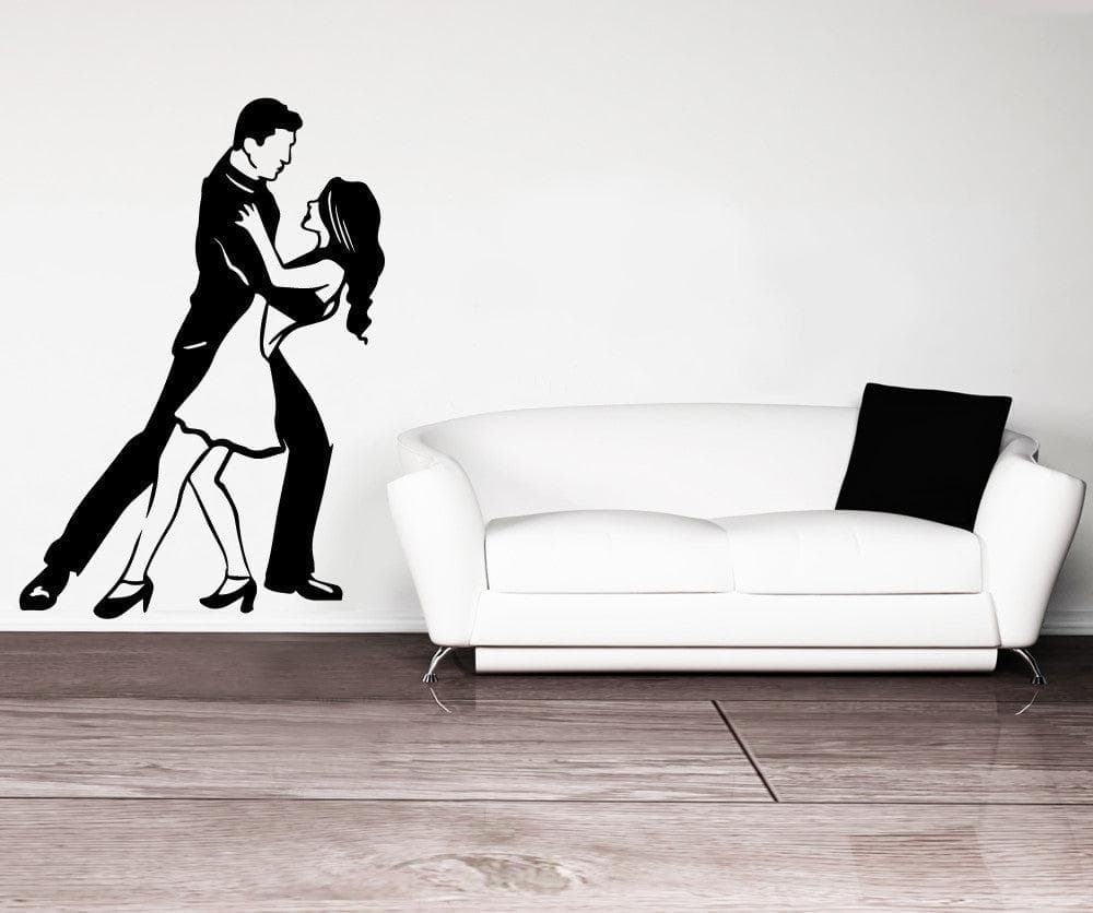 Vinyl Wall Decal Sticker Romantic Dancing #OS_MB580