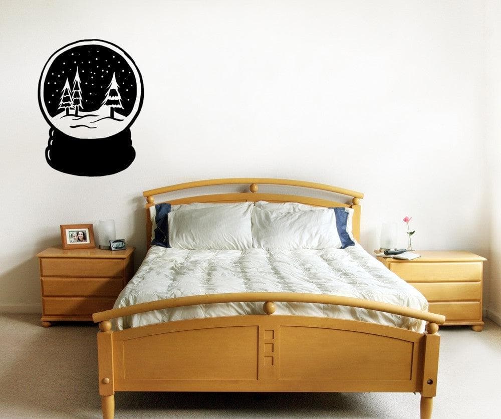 Vinyl Wall Decal Sticker Snow Globe #OS_MB582