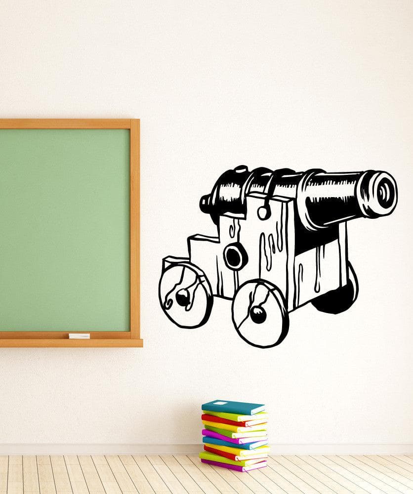 Vinyl Wall Decal Sticker Cannon #OS_MB587