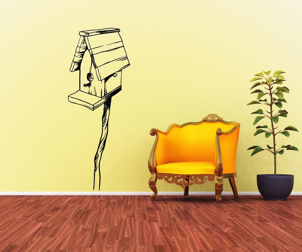 Bird House Vinyl Wall Decal Sticker. #OS_MB593