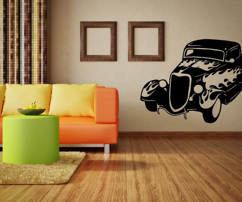 Vinyl Wall Decal Sticker Hot Rod #OS_MB617