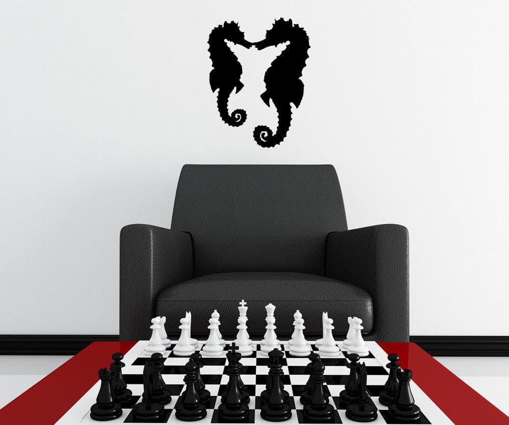 Vinyl Wall Decal Sticker Seahorses #OS_MB639