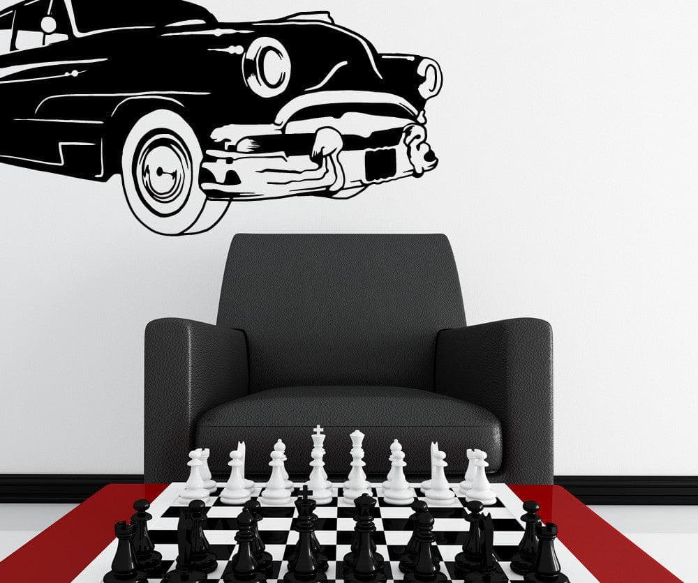 Vinyl Wall Decal Sticker Classic American Car #OS_MB669