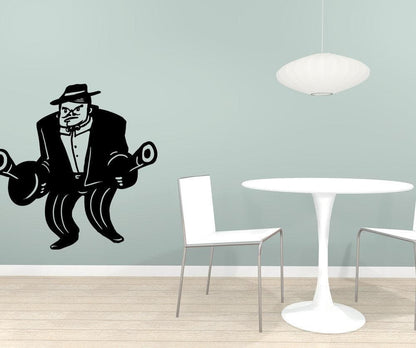 Vinyl Wall Decal Sticker Old Time Gangster #OS_MB699